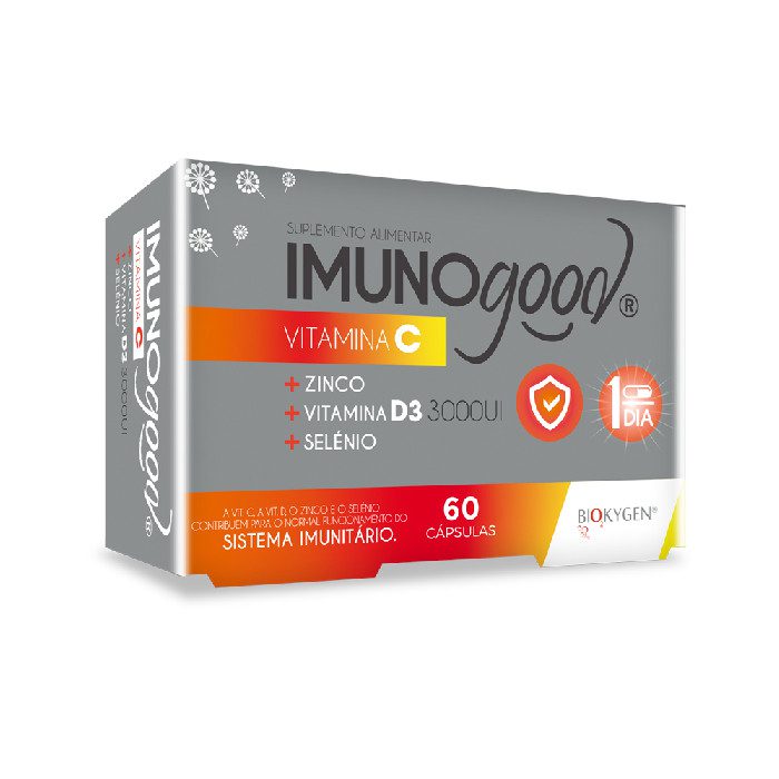 Biokygen Imunogood Vitamina C 60 Cáps Fharmonat