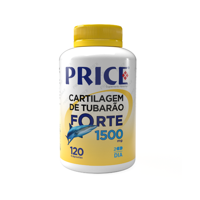 Price Cartilagem de Tubarão Forte 1500mg 120 caps Fharmonat