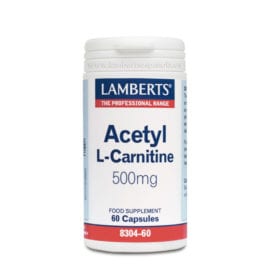 Acetil L-Carnitina, 60 comprimidos - Lamberts