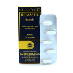 Rebas D4 Cáps - Sanum – Produto com consumo preferencial até 31/12/2025