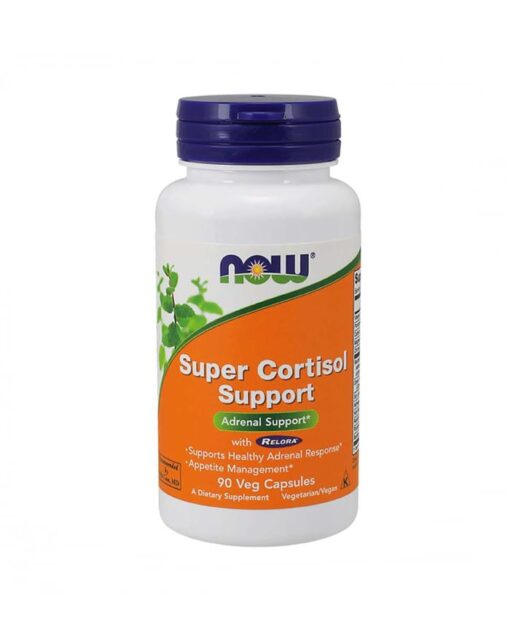 Super Cortisol Support com Relora, 90cáps. NOW Natura24