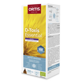 D-Toxis Essencial Framboesa+Hibisco, Biológico, 250ml - Ortis