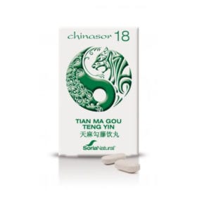Chinasor 18 – TIAN MA GOU TENG YIN, 30 comprimidos – Soria Natural
