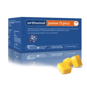 Orthomol Junior Omega Plus, 30 porções de caramelos - Orthomol