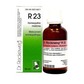 R23, gota(s) 50ml - Erupções Cutâneas, Eczemas e Herpes- Dr. Reckeweg