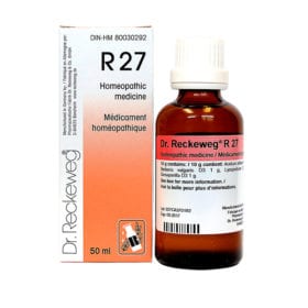 R27, 50ml - Gota, Pedra nos Rins, Vesícula - Dr. Reckeweg