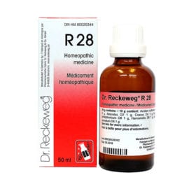 R28, 50ml - Menstruação Abundante, Circulação Periférica - Dr. Reckeweg