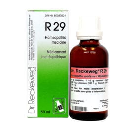 R29, 50ml - Vertigens, Cansaço Intelectual, Jet-Lag e Enjoos- Dr. Reckeweg