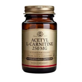 Acetil L-Carnitina 250mg, 30 cáps - Solgar