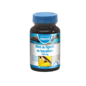 Óleo de Fígado de Bacalhau 400mg, 90 cáps - Naturmil