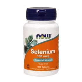 Selénio 100mcg, 100 Comp – NOW