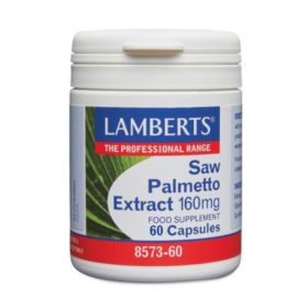 Extrato de Saw Palmetto, 160mg, 60 Cáps. - Lamberts