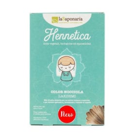 Tinta vegetal para cabelo cor Avelã - Lakshmi - 100 g - La Saponaria