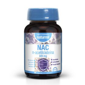 NAC N-Acetilcisteína, 60 Comps - Naturmil - Produto com consumo preferencial até 30/09/2025