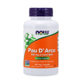 Pau D Arco 500 mg, 100 cáps - Now