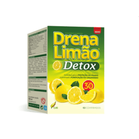 Drena Limão Detox, 60 Comps - C.H.I. - Produto com consumo preferencial até 06/2025