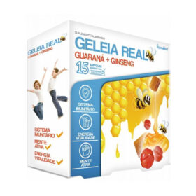 Geleia Real + Ginseng + Guaraná, 15x10ml amp - Fharmonat
