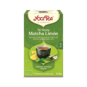 Chá Verde Bio Matcha Limão, 17 Sqts - Yogi Tea