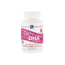 Daily DHA 500mg, 30 caps - Nordic Naturals