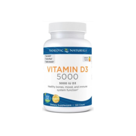 Vitamin D3 5000 , 120 caps - Nordic Naturals