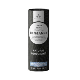Desodorizante Natural à base de Bicarbonato de Sódio, Urban Black, 40g- Ben & Anna