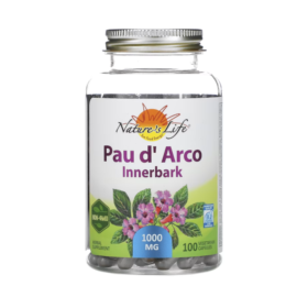 Pau Darco 1000mg, 100 Cáps vegetais - Natures Life