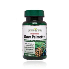 Saw Palmetto 500 Mg, 90 Comp. - Natures Aid