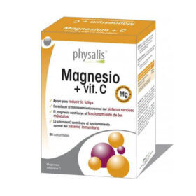 Magnésio e Vitamina C, 30 comp - Physalis