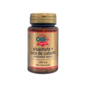 Alcachofra + Cavalinha 300mg, 60 Cáps. - Obire