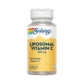 Vitamina C Lipossomal 500mg, 30 Cáps - Solaray