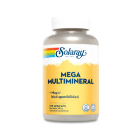 Mega Multi Mineral, 120 Cáps - Solaray