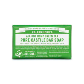 Sabonete em Barra –  Chá verde – 140 g – Dr. Bronners
