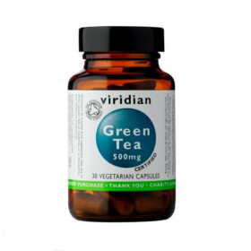 Green Tea 500mg Bio, 30 Veg Cáps - Viridian