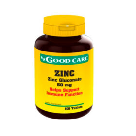 Zinc 50mg, 100 Comp- Good Care - Produto com consumo preferencial até 06/2025