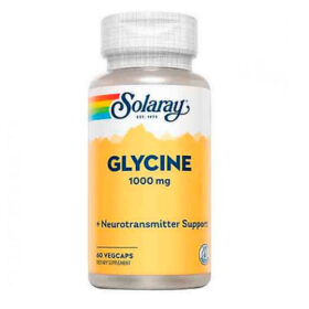 Glycine 1000mg, 60 Cáps. - Solaray