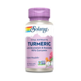 Turmeric Bromelain Boswelia, 60 VCáps.- Solaray