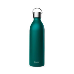 Active Garrafa Isotérmica 90% Recicl Matt Verde Esmeralda, 1L- Qwetch