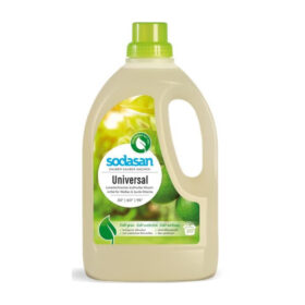 Bio Detergente Líquido Roupa Universal, 1.5L - Sodasan