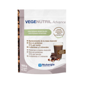 Vegenutril Advance Avelã e Chocolate 300g - Nutergia