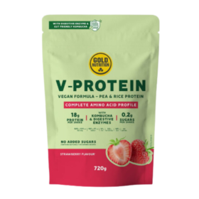 V-Protein Morango, 720Gr. - Gold Nutrition