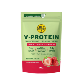 V-Protein Morango, 240Gr. - Gold Nutrition