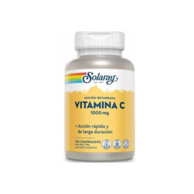 Vitamina C 1000mg Ação Retardada, 100 Comp - Solaray