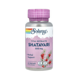 Shatavari 500mg, 60 cáps. - Solaray