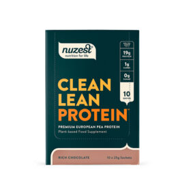 Clean Lean Protein Rich Chocolate, 10x25g - Nuzest