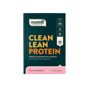 Clean Lean Protein Wild Strawberry, 10x25g - Nuzest