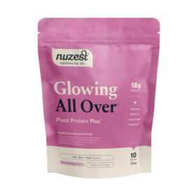 Plan Protein Plus Glowing All Over Strawberry, 250g - Nuzest