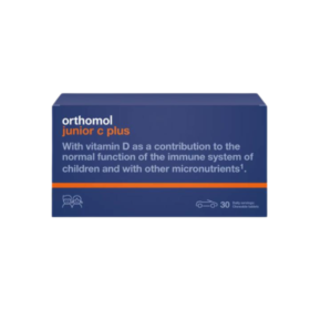 Orthomol Junior C Plus 30 Comp. Tangerina/Laranja - Orthomol