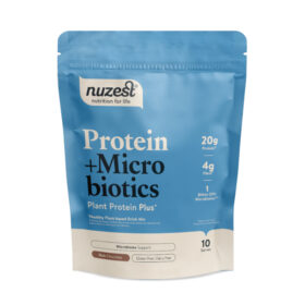 Protein+ Microbiotics Chocolate, 300g - Nuzest