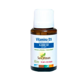 Vitamina D3 4000 UI - 15ml SuraVitasan