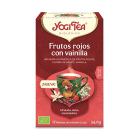 Infusão Bio Frutos Vermelhos E Baunilha, 17 Sqts - Yogi Tea